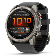 Купить Garmin Fenix 8 Pro - 51 mm, AMOLED Sapphire, Titanium with Graphite/black silicone band (010-03199-11) Garmin Fenix 8 Pro - 51 mm, AMOLED Sapphire, Titanium with Graphite/black silicone band (010-03199-11)