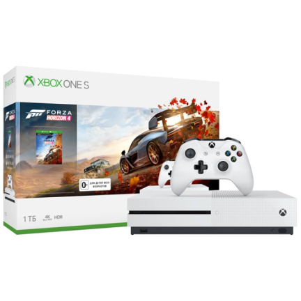Microsoft XBox One S 1TB + Forza Horizon 4 (234-00562)