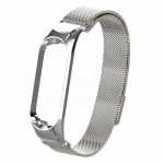 Ремешок для Mi Band 4 Milanese Silver
